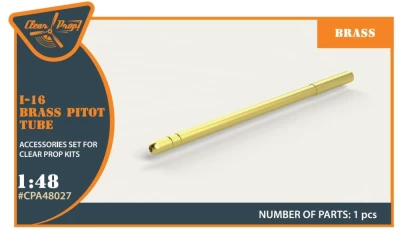 Clear Prop CPA48027 I-16 brass pitot tube 1/48