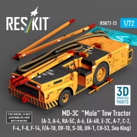 Reskit R72023 MD-3C 'Mule' Tow Tractor Early Version 1/72