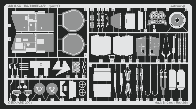 Eduard 48355 Bf 109E-4/7 HAS
