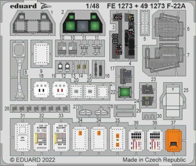 Eduard 491273 SET F-22A (I LOVE K.) 1/48