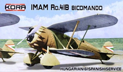 Kora Model KORPK72143 IMAM Ro.41B Bicomando Hungar.&amp;Spanish Service 1/72