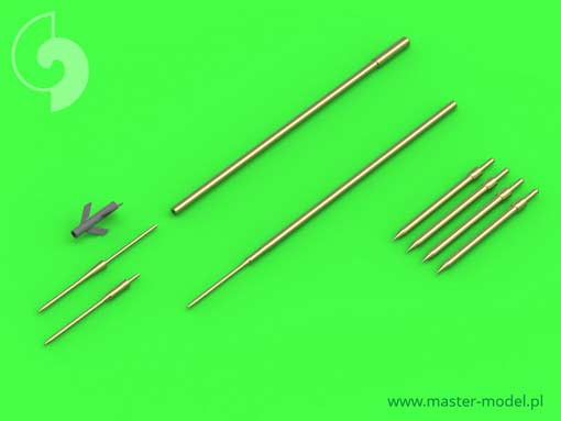 Master AM-48-120 Su-9 / Su-11 (Fishpot / Fishpot C) - Pitot Tubes and missile rails heads