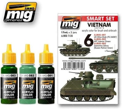 Ammo Mig 7135 Набор акриловых красок война во Вьетнаме