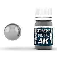 AK Interactive AK-00479 Акриловый металлик XTREME METALАллюминий 30 мл
