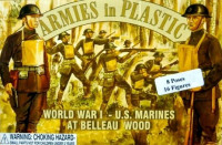 Armies in plastic 5405 WWI US MARINES AT BELLEAU WOOD 1:32