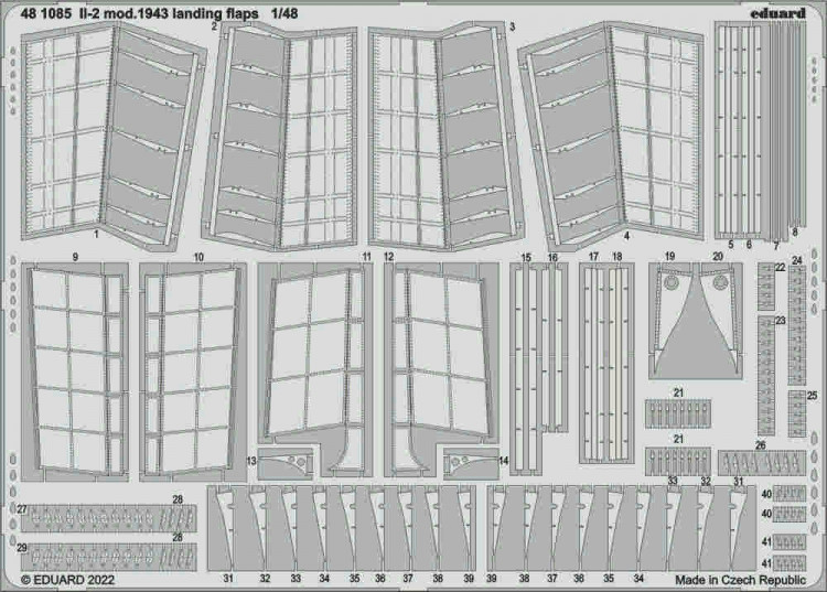 Eduard BIG49334 Il-2 mod. 1943 (ZVE) 1/48
