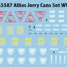 MiniArt 35587 Allies Jerry Cans Set (канистры) (1/35)