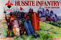 Red Box 72039 Hussite Infantry, 15th century. 1/72