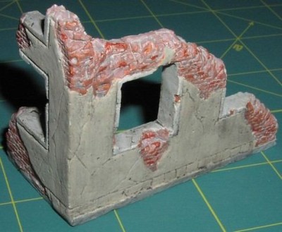 TP Model T-72142 House Ruin 1/72