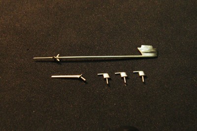 Mini World A7246A Pitots, antenna for E-152A 1/72