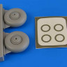Aires 7344 Beaufighter wheels & paint masks 1/72