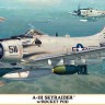Hasegawa 02466 Американский штурмовик A-1H Skyraider с ракетной установкой (Limited Edition) 1/72