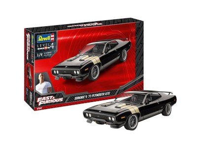Revell 07692 Автомобиль ФОРСАЖ Fast &amp; Furious - Dominic's 1971 Plymouth GTX 1/24