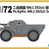 S-Model PS720053 Pz.Kpfw.Mk.I 202(e) Scout Car 1/72