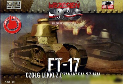 First To Fight FTF-72021 Танк FT 17 1/72