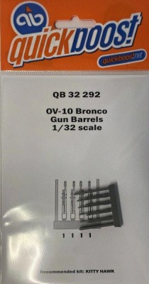 QuickBoost QB32292 OV-10 Bronco gun barrels (KITTYH) 1/32