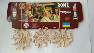 Ultima Ratio UR017 ROME Gladiators Hoplomachus Thracian 1/72