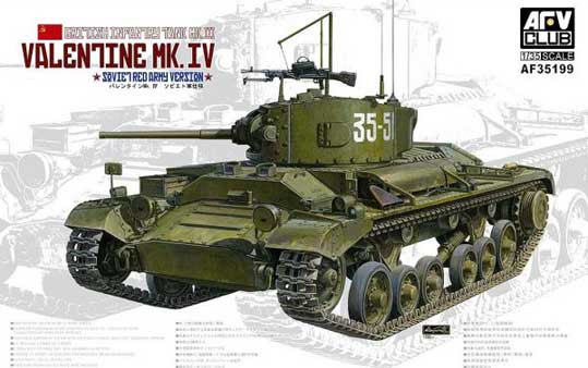 AFV Club AF35199 Valentine Mk. IV Red Army 1/35