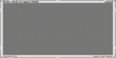 Eduard 00034 Mesh 4x4 square STEEL