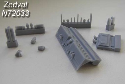 Zedval N72033 Танковый бульдозер снегоочиститель ТБС-86
