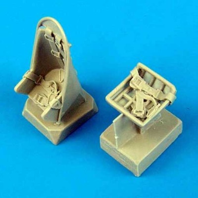 QuickBoost QB48499 Ju 87B Stuka seats with safety belts 1/48