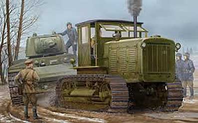 Trumpeter 05539 Трактор ЧТЗ С-65 с кабиной 1/35