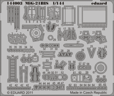 Eduard 144003 MiG-21BIS 1/144