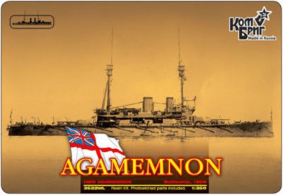 Combrig 3522WL HMS Agamemnon Battleship, 1908 1/350