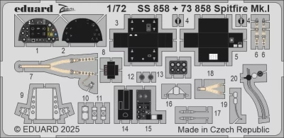 Eduard SS858 Spitfire Mk.I (IBG) 1/72