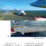 Foxbot Decals FBOT48087 Stencils for Missile Kh-25ML (AS-10 Karen) with death wishes, Ukranian Air Forces 1/48