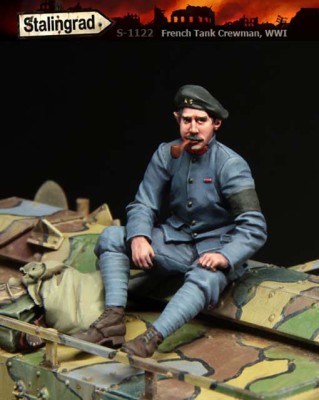 Stalingrad 1122 Французский танкист, ПМВ