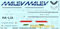 BOA Decals 14484 Ilyushin IL-62M MALEV 1/144