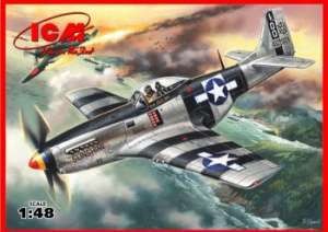 ICM 48154 Мустанг Р-51K ВВС США 2МВ (с новым винтом) 1/48