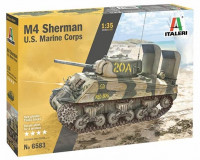 Italeri 06583 Техника и вооружение M4A2 Sherman US Marines Corps 1/35