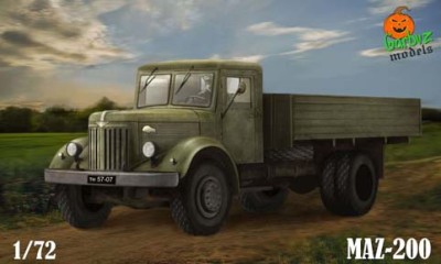 GMU 72001 Автомобиль МАЗ-200 1:72