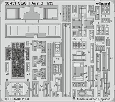 Eduard 36451 SET StuG III Ausf.G (TAKOM)