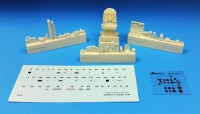 Barracuda Studios BCR48194 Supermarine Spitfire Mk.IX snapshot cockpit upgrade. (designed to be used with Eduard kits) 1/48