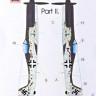 Lf Model M7258 Mask Focke Wulf ta 152H-1 Camouflage part 2 1/72