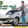 Hasegawa 52168 Автомобиль MAZDA COSMO SPORT L10B w/GIRL'S FIGURE (HASEGAWA) 1/24