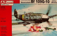 AZ Model 75003 Messerschmitt Bf 109G-10 'Diana' (3x camo) 1/72