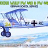 Kora Model KPK72050 Fw 44D/44F German School Service (HI-KIT) 1/72