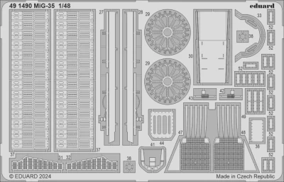 Eduard 491490 SET MiG-35 (H.B) 1/48