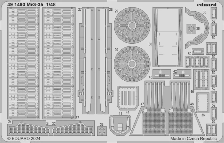 Eduard 491490 SET MiG-35 (H.B) 1/48