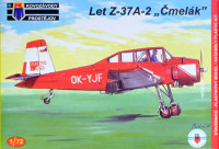 Kovozavody Prostejov 72129 Let Z-37A-2 'Cmelak' (3x CZ camo) 1/72