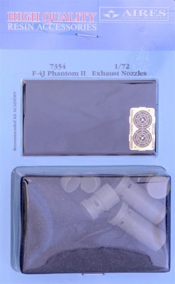 Aires 7354 F-4J Phantom II exhaust nozzles (ACAD) 1/72