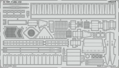 Eduard 321001 SET F-35C (TRUMP) 1/32