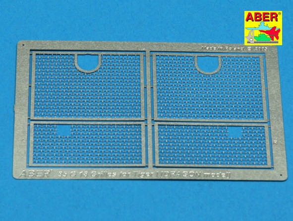 Aber 35G18 Grilles for Pz.Kpfw.VI Tiger I Sd.Kfz.181 (designed to be used with Dragon kits) 1/35