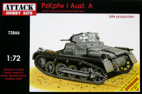 Attack Hobby 72866 PzKpfw/ Ausf.A - Late Production 1/72
