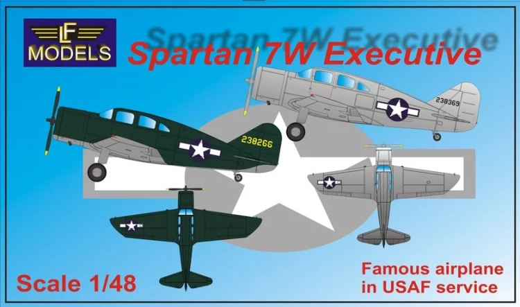 Lf Model 48016 Spartan 7W Executive in USAF service (resin) 1/48