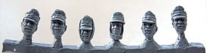 Zebrano ZF35009 Немецкие головы №1 1/35
